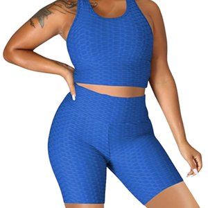 Scrunch Booty Biker Short Set